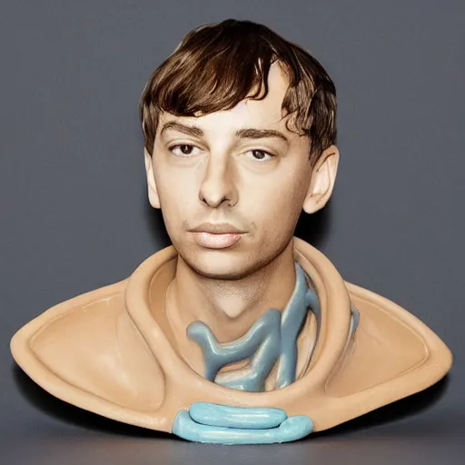 Image similar to flume, made of clay, claymation