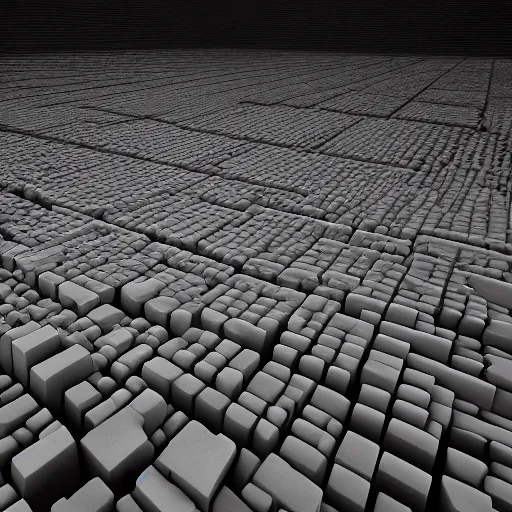 Image similar to stoneless boneless i feel grounds beneath grounds, in the style of hiroya oku and ryoji ikeda and stanley kubrick, black and white, photorealistic, epic, super technical, profound, surreal 3 d render