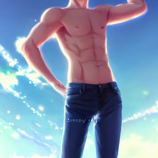 Image similar to a very beautiful young mature anime mark zuckerberg, full body, joyful smile, human emotions, robotic body, bikini, miniskirt, highly detailed, cinematic wallpaper by stanley artgerm lau