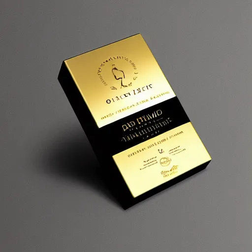 Image similar to premium dark run, packaging design, gold foil, behance, packaging of the world, premium quality