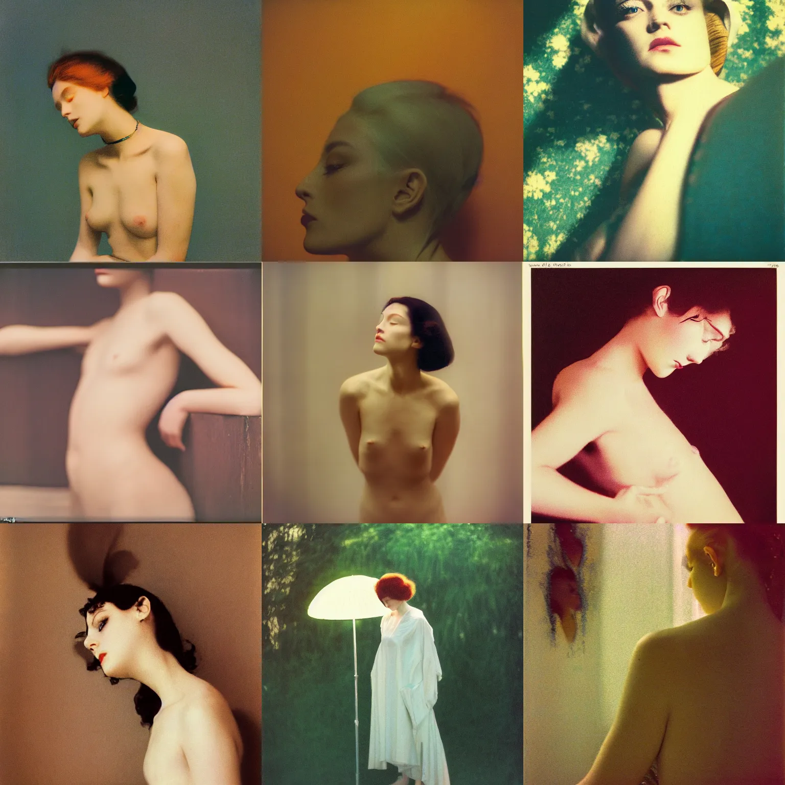 Prompt: kodak portra, 8 k, soft light, clean lines, fine art portrait photography, iris, fashion photography, maxfield parrish, camille vivier, moebius, james jean, yoji shinkawa, odilon redon, gaston bussiere, eugene grasset, janis rozentals