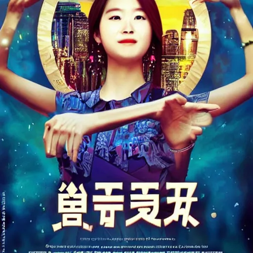 Prompt: yuanhe wonderful poster