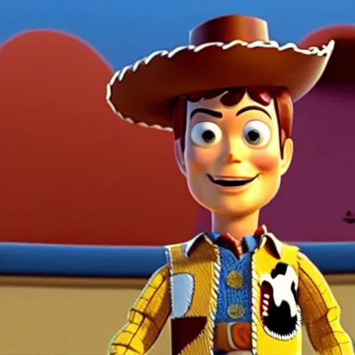 Image similar to Michael Jackson as Woody in Toy Story (1995)