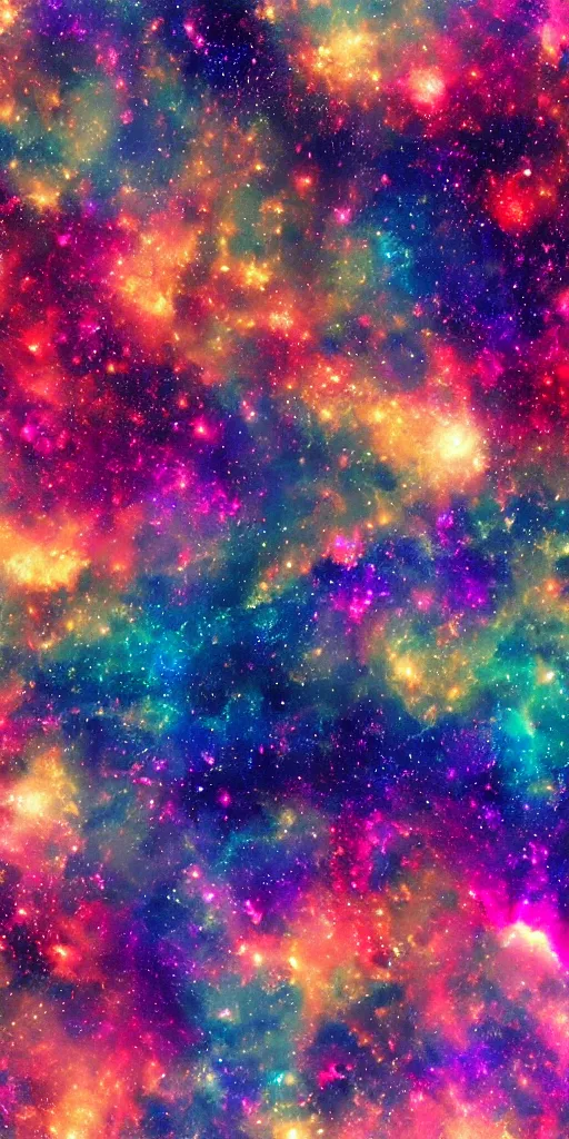 Image similar to abstract colorful galaxy pattern wallpaper, trending on artstation
