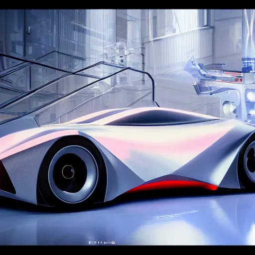Prompt: a photorealistic futuristic kama - 1 concept car, sharp focus, ultra realistic, ultra high pixel detail, cinematic, intricate, cinematic light, concept art, illustration, art station, unreal engine 8 k w 1 0 2 4