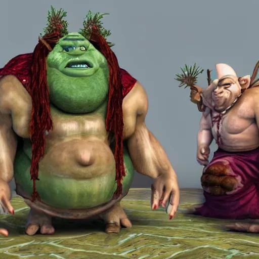 Prompt: ogre magi