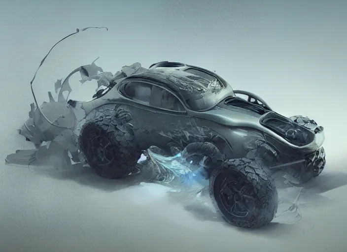 Image similar to a beautiful concept design of an old car converted into offroad sport. car design by cory loftis, fenghua zhong, ryohei hase, ismail inceoglu and ruan jia, henrik fisker and bruce kaiser and scott robertson and dmitry mazurkevich and doruk erdem and jon sibal, volumetric light.