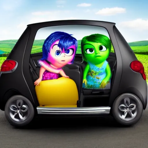 Image similar to inside out organically grown car