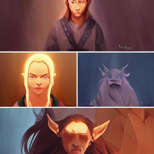 Image similar to face icon stylized minimalist the lord of the rings : the fellowship of the ring 2 0 0 1, loftis, cory behance hd by jesper ejsing, by rhads, makoto shinkai and lois van baarle, ilya kuvshinov, rossdraws global illumination