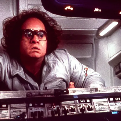 Image similar to a screenshot of Frank Reynolds appearing in Alien (1979)