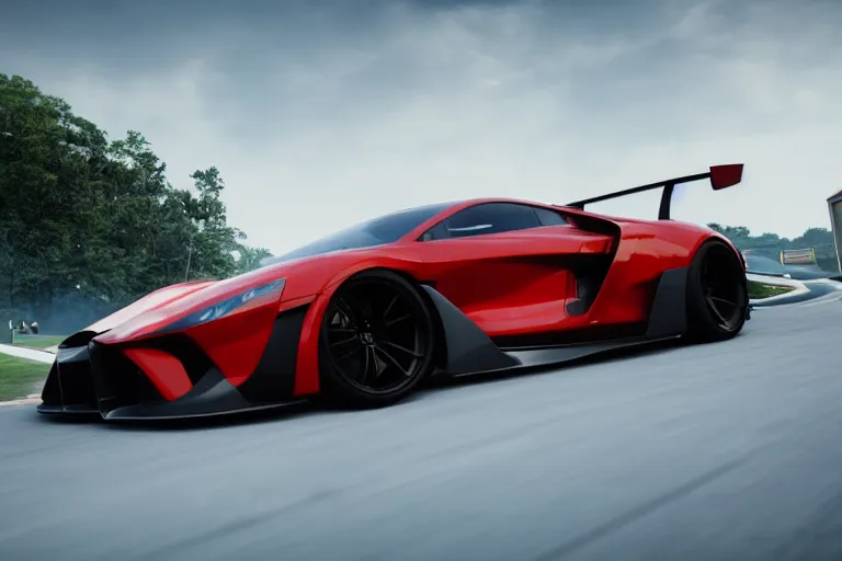 Image similar to photo wallpaper sport car gran turismo 7 forza horizon need for speed fast and furious 5 unreal engine supercar hypercar game concept car octane render, 4 khd 2 0 2 2 3 d cgi rtx style chrome reflexion global illumination ray tracing hdr arstation pixar and disney unreal