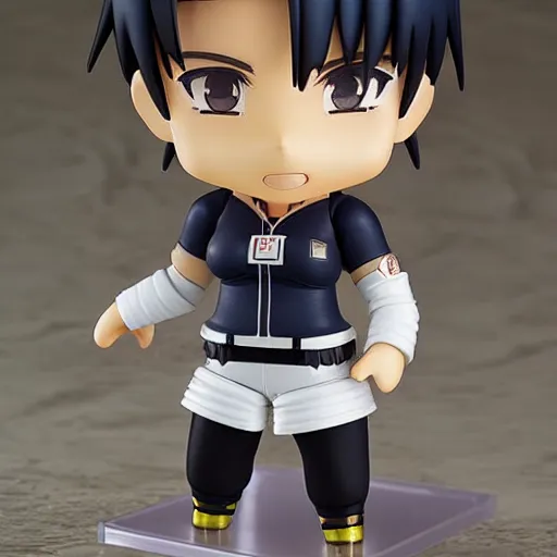 Prompt: big pun nendoroid