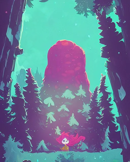 Prompt: poster for a slasher film about Madeline from Celeste