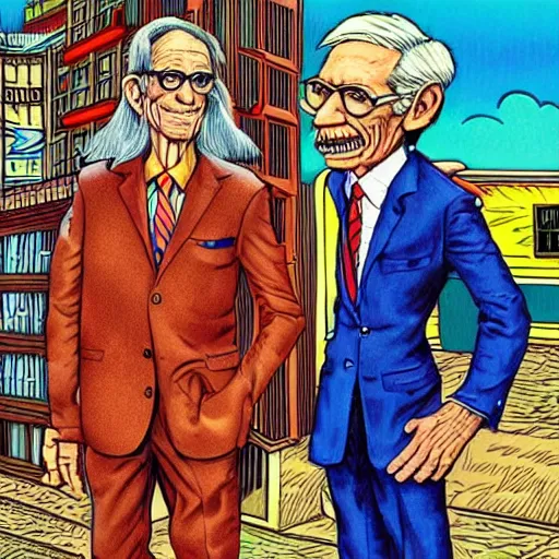 Image similar to The Artwork of R. Crumb and his Cheap Suit Maury Povich tells you to have more relations, pencil and colored marker artwork, trailer-trash lifestyle