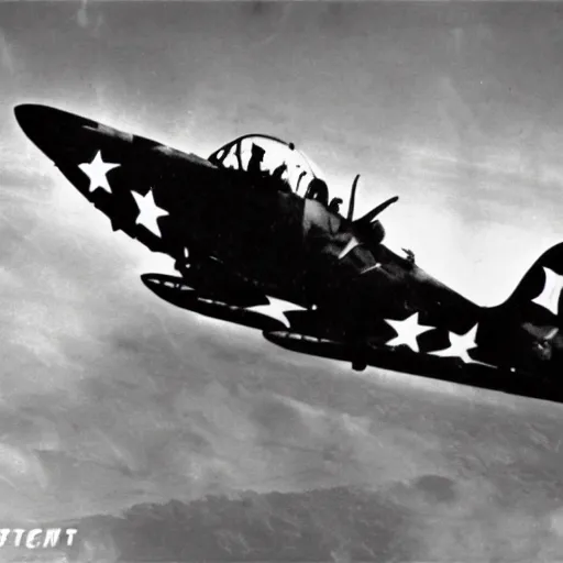 Prompt: ww 2 dogfight photography