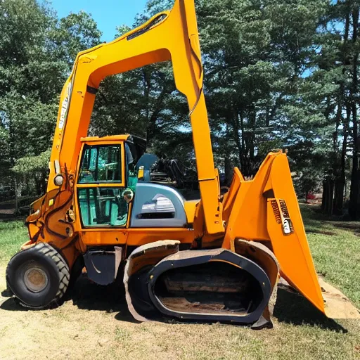 Prompt: backhoe, craigslist photo