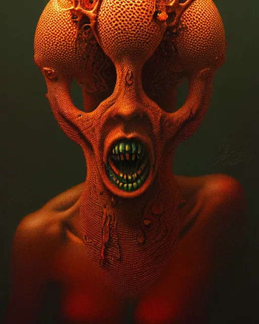 Image similar to siren head grotesque, trypophobia, ultra detailed, ultra realistic, adventure time, studio lighting, by beksinski, alejandro jodorowsky, giger, greg rutkowski, carne griffith trending on artstation, deviantart, photorealism