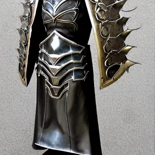 Image similar to paladin, Gothic style armor