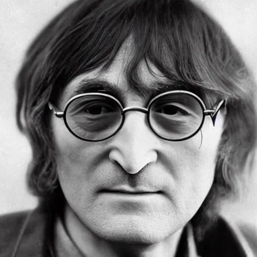 Prompt: A colored colorized real photograph of old John Lennon as an old man in his eighties with short hair in the 2010s, Old John Lennon, taken in the early 2020s, taken on a 2010s Camera, realistic, hyperrealistic, very realistic, very very realistic, highly detailed, very detailed, extremely detailed, detailed, digital art, trending on artstation, headshot and bodyshot, detailed face, very detailed face, very detailed face, real, real world, in real life, realism, HD Quality, 8k resolution, intricate details, colorized photograph, colorized photo, John Lennon as an old man with short hair, old, old man, headshot and bodyshot, old man that looks like John Lennon with short hair, old guy with short hair