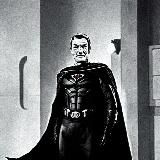 Prompt: magneto in a still from the tv show'batman'( 1 9 6 6 )