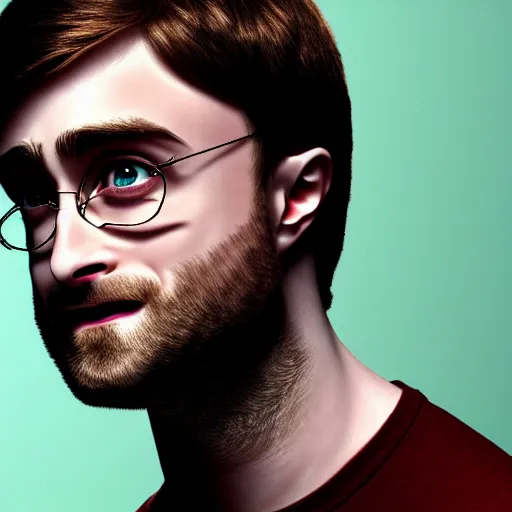 Prompt: hybrid of daniel radcliffe and a radish, film still, 8 k, trending on artstation