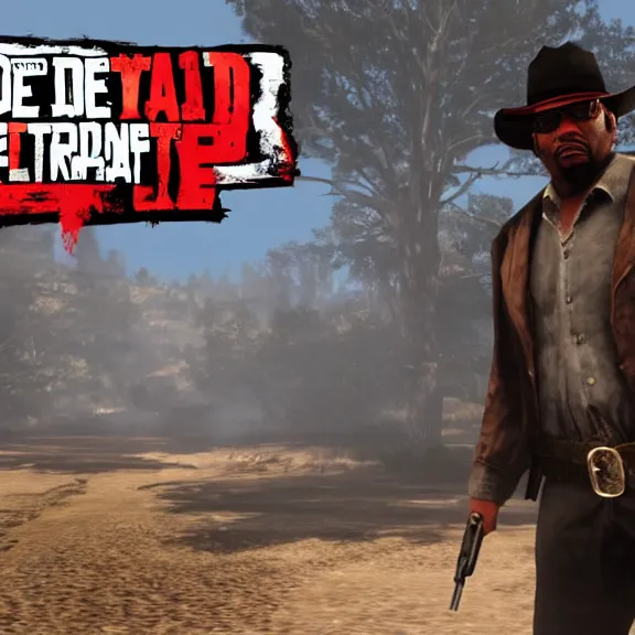 Image similar to screenshot of big smoke in red dead redemption