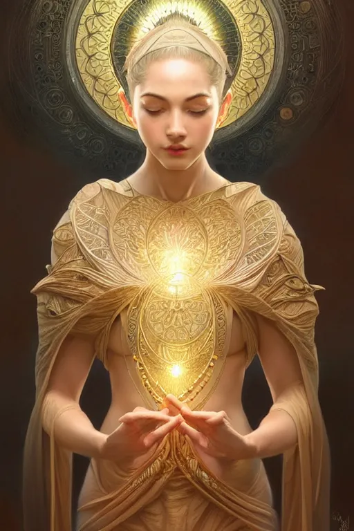 Image similar to perfectly detailed lotus!!! blessed by nature with ever - increasing physical mental perfection, symmetrical! intricate, sensual features, highly detailed, biblical divine holy perfection!! digital painting, artstation, concept art, smooth, sharp focus, illustration, art by artgerm and greg rutkowski and alphonse mucha