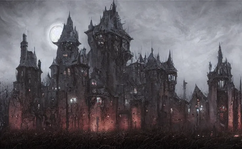 Image similar to castle by seb mckinnon