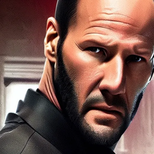 Prompt: Jason Statham as John Wick