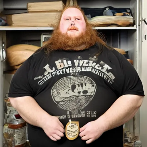 Prompt: big fat obese redneck