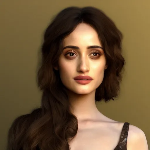 Prompt: Somalian Emmy Rossum, realistic, photo studio, HDR, 8k, trending on artstation