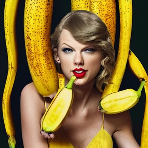 Image similar to taylor swift as a banana