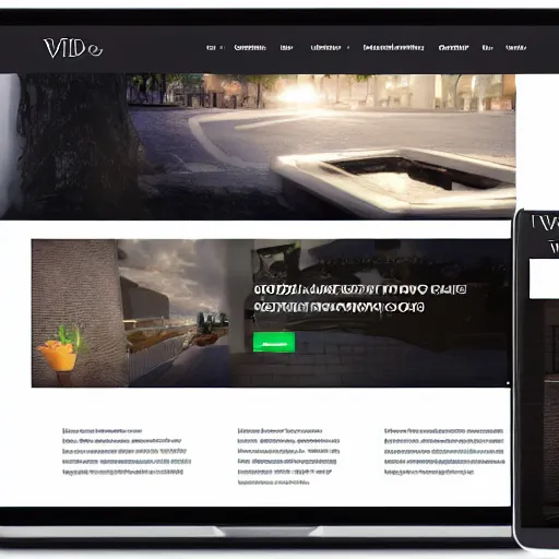 Image similar to website design vivid concept