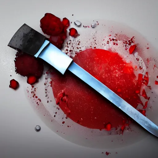 Prompt: sword made of jello, photorealistic