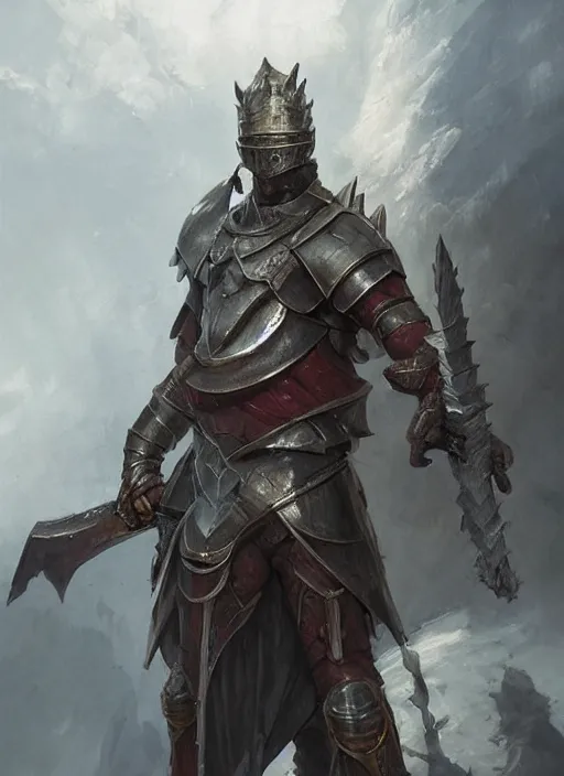 Image similar to portrait of a draconic knight, holding a claymore, victorian, concept art, detailed face, fantasy, close up face, highly detailed, cinematic lighting, digital art painting by greg rutkowski