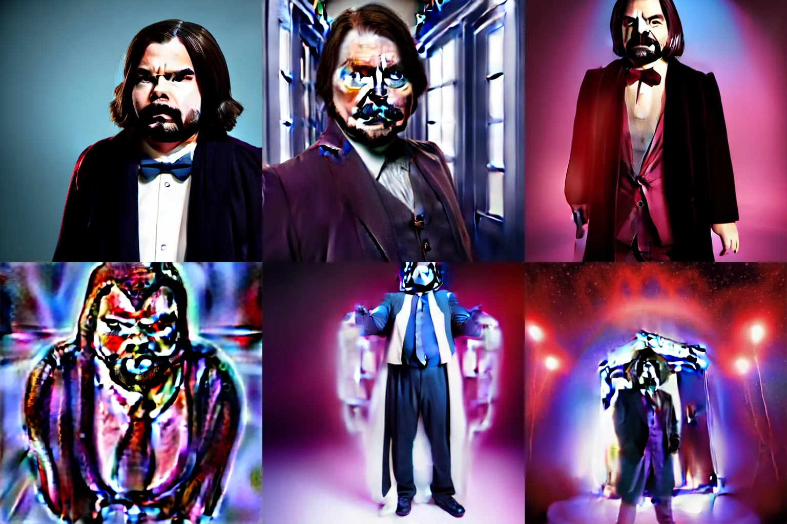 Image similar to Matt Berry is the new Doctor in Doctor Who, promotion artwork, studio lighting, ultra high resolution, lots of details, photo realistic, realistic shadows, realistic reflections, high budget