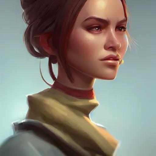 Prompt: character art portrait, deviantart artstation, by jason felix