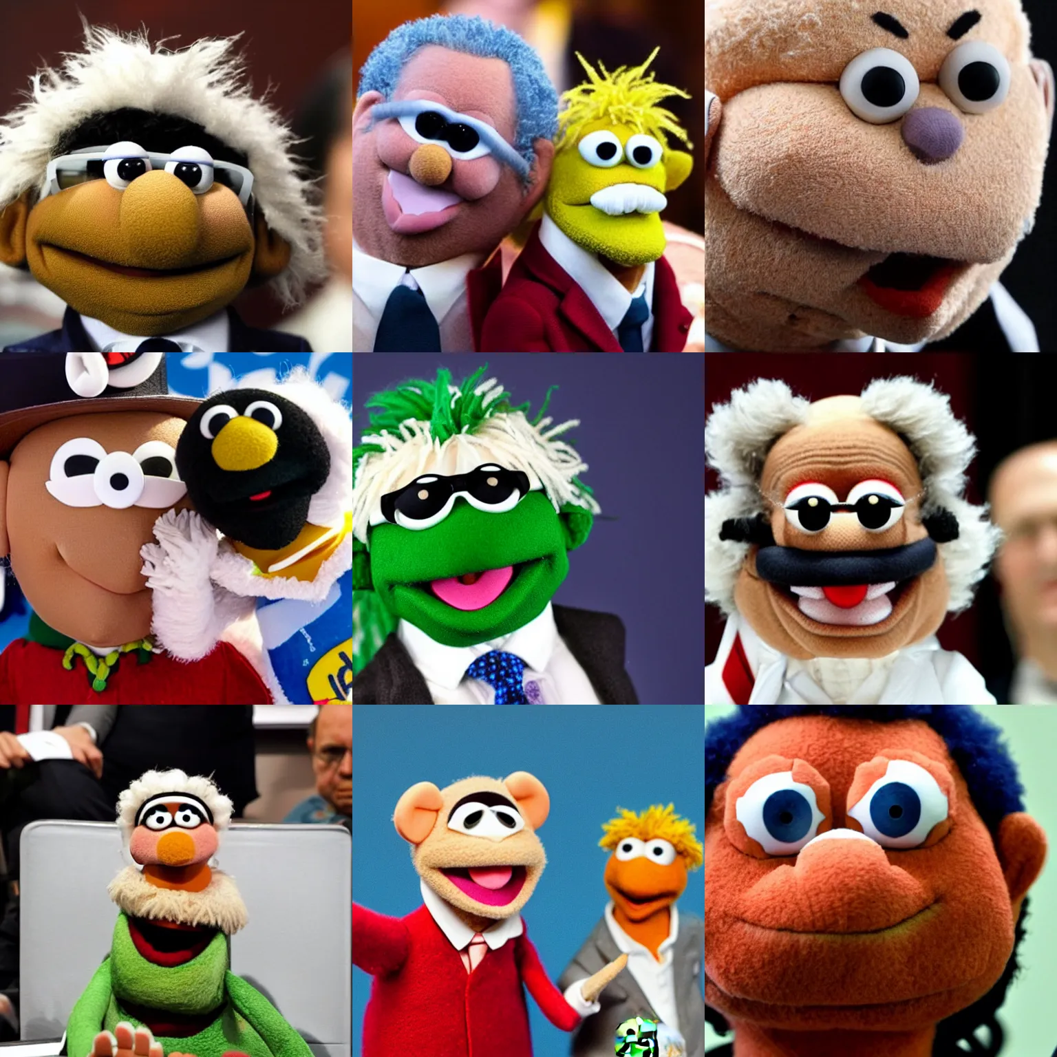 Prompt: Scott Morrison as a muppet