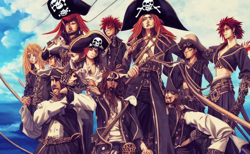 Anime Pirate Girl Picture #121321526 | Blingee.com