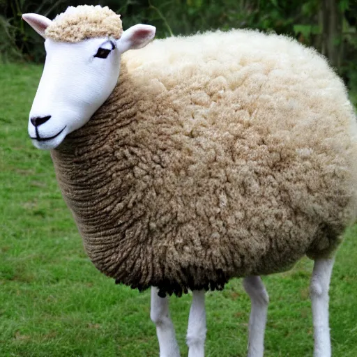 Image similar to stilt walking sheep