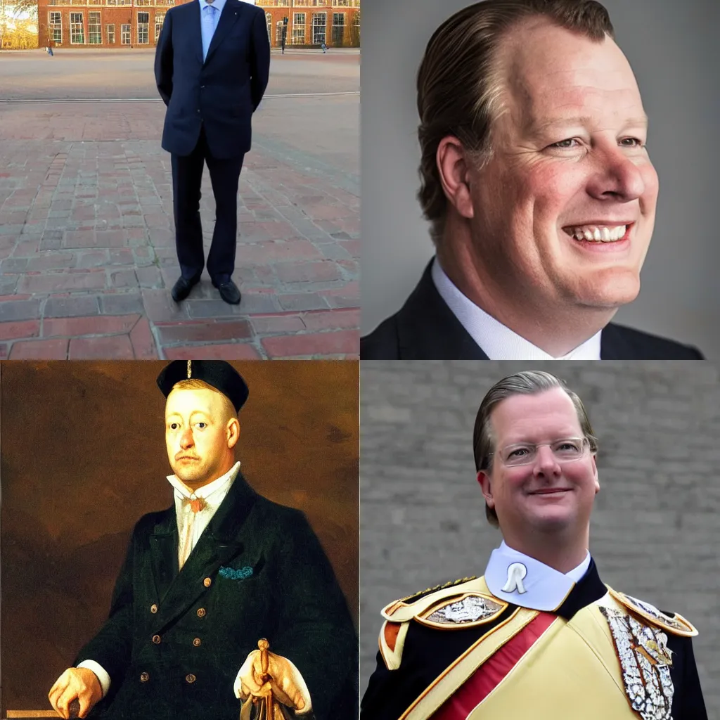 Prompt: King of the Netherlands