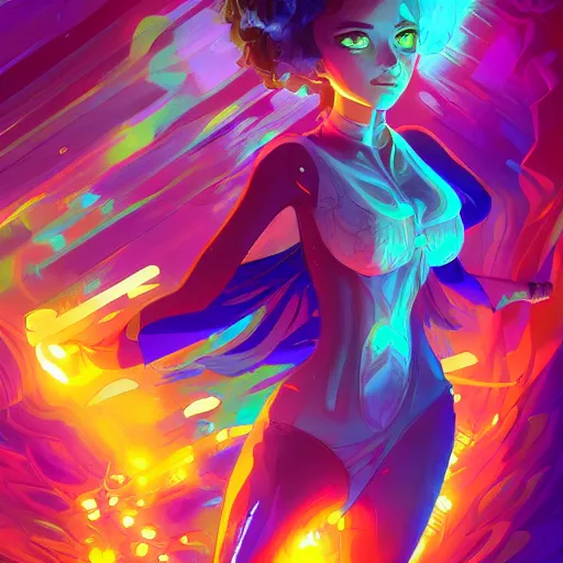 Image similar to skill magic deepdream radiating a glowing aura stuff loot legends stylized digital illustration video game icon artstation lois van baarle, ilya kuvshinov, rossdraws,