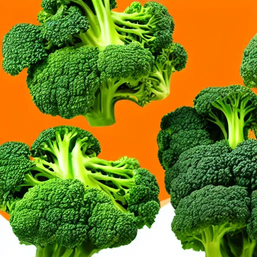 Image similar to orange colored broccoli