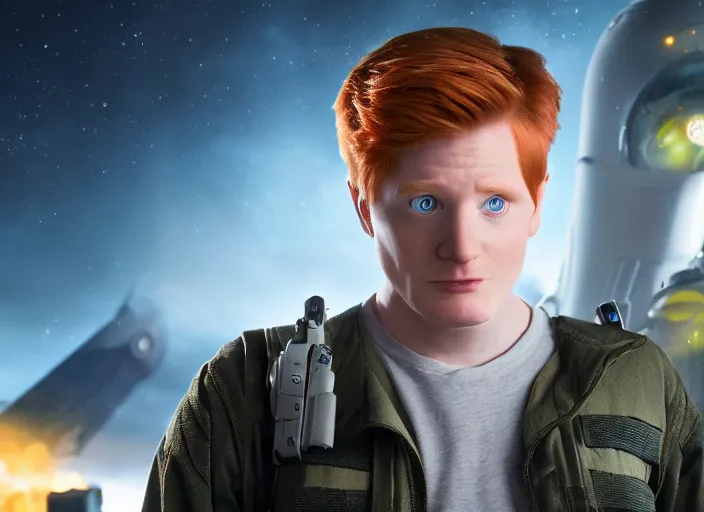 Image similar to film still of real life philip j fry in the scifi movie, 4 k