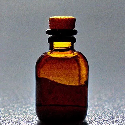 Prompt: the universe in a small bottle