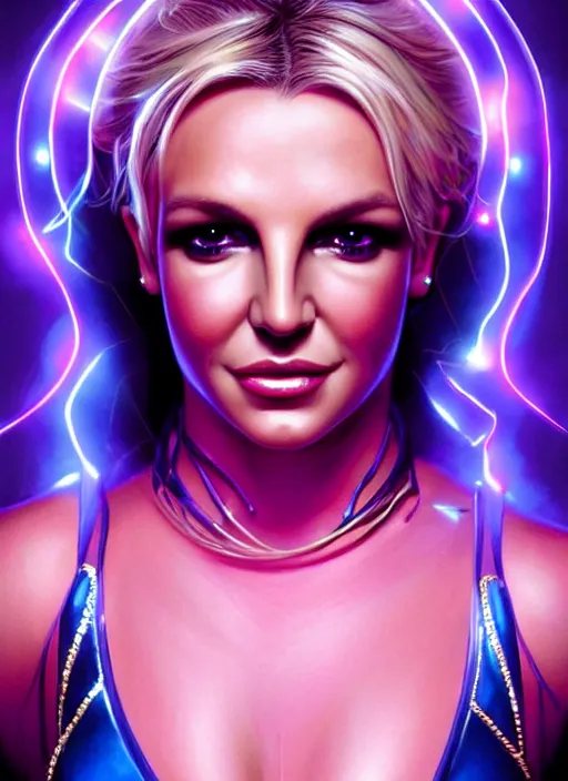 Prompt: britney spears as marvel nova, intricate, elegant, glowing lights, highly detailed, digital painting, artstation, glamor pose, concept art, smooth, sharp focus, illustration, art by artgerm and greg rutkowski, artey freytag