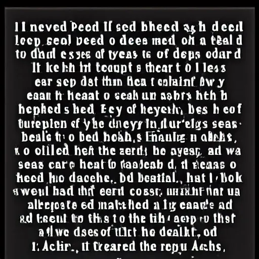 Image similar to i have peered into the deep abysses of earth and sky, and i have seen the end or with my eyes or with thought. but alas! from a heart i reached the abyss and i bowed for a moment, and my soul and my eyes were troubled : it was so deep and so black!