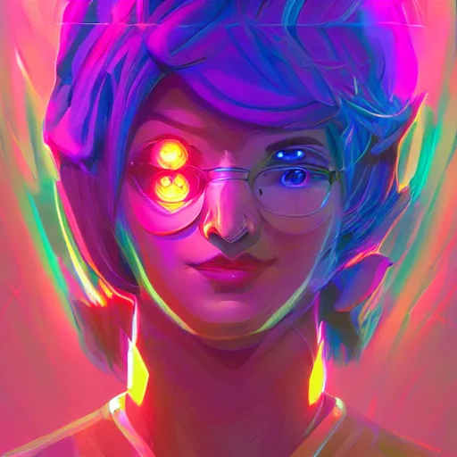 Image similar to skill magic geek inside matrix deepdream radiating a glowing aura stuff loot legends stylized digital illustration video game icon artstation lois van baarle, ilya kuvshinov, rossdraws,