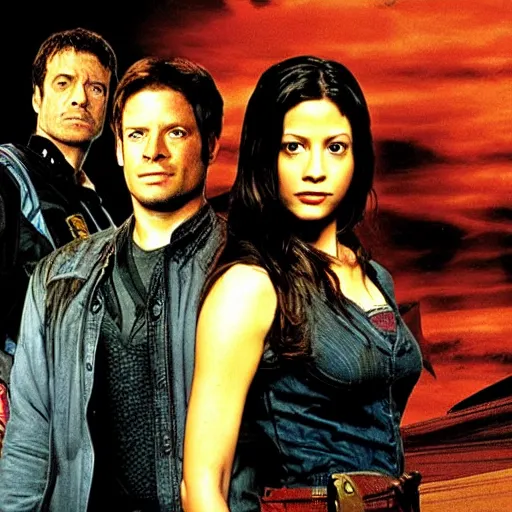 Image similar to Season 2 of Firefly