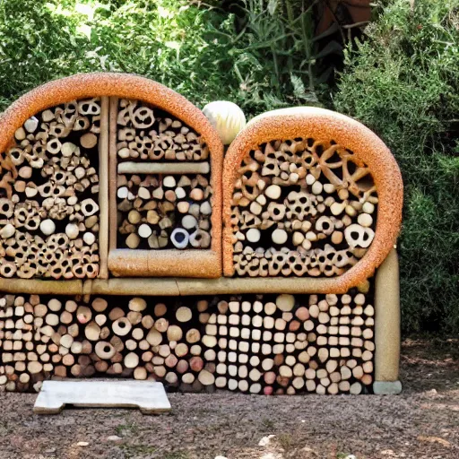 Prompt: insect hotel designed by Gaudi